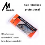 Meredith Fishing Rattlesnake Lures 1pcs 20g 7.5cm VIB Lures Fishing Vibration For All Water Levels Wobblers Hooks  Carp Fishing