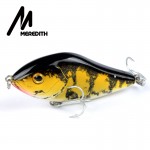 Meredith Fishing Rattlesnake Lures 1pcs 20g 7.5cm VIB Lures Fishing Vibration For All Water Levels Wobblers Hooks  Carp Fishing