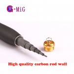 MiG NEW Ultralight Hard 3.6/4.5/5.4/6.3/7.2 Meters Stream Hand Pole Carbon Fiber Casting Telescopic Fishing Rods Fish Tackle