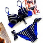 Minimalism Le Brand 2017 New Bikini Sexy Swimwear Women Bench Swimsuit Bathing Suit Push Up Low Waist Brazilian Bikinis BK540