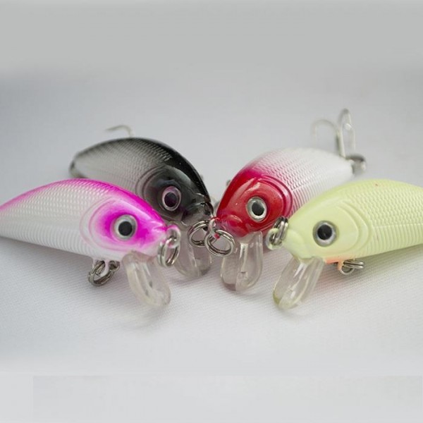 Minnow Fishing Lures minnow lure bait 4.5cm 4.8g carp fishing isca artificial bass lure fishing tackle Hard Bait free shipping