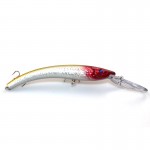 Mr. Fish 1PCS 15.5cm 15.3g Wobbler Fishing Lure Big Minnow Crankbait Peche Bass Trolling Artificial Bait Pike Carp Kosadaka 