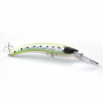 Mr. Fish 1PCS 15.5cm 15.3g Wobbler Fishing Lure Big Minnow Crankbait Peche Bass Trolling Artificial Bait Pike Carp Kosadaka 