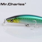 Mr.Charles CMC001  fishing lures  ,80mm/8g 0-0.4m floating super sinking minnow