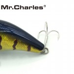 Mr.Charles CMC002  fishing lures  ,52mm/10g 0-1.2m floating assorted different colors,crank