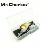 Mr.Charles CMC002  fishing lures  ,52mm/10g 0-1.2m floating assorted different colors,crank