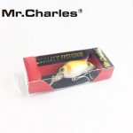 Mr.Charles CMC006  fishing lures  ,53mm/8g 0-0.8m floating assorted different colors,crank