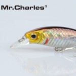 Mr.Charles CMC007  fishing lures  ,70mm/8.3g 0-1.0m floating super sinking minnow