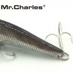 Mr.Charles CMC007  fishing lures  ,70mm/8.3g 0-1.0m floating super sinking minnow