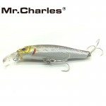 Mr.Charles CMC007  fishing lures  ,70mm/8.3g 0-1.0m floating super sinking minnow