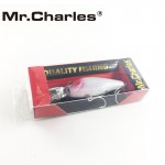 Mr.Charles CMC011  fishing lures  ,58mm/10g 0-1.8m floating assorted swimbait crankbaits