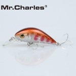 Mr.Charles CMC014  fishing lures   swimbait crankbaits 50mm/7g 0-1.2m floating assorted