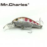 Mr.Charles CMC014  fishing lures   swimbait crankbaits 50mm/7g 0-1.2m floating assorted