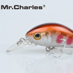 Mr.Charles CMC014  fishing lures   swimbait crankbaits 50mm/7g 0-1.2m floating assorted