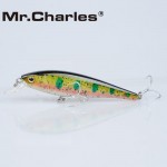 Mr.Charles CMC019  fishing lures  ,80mm/9g 0-1m floating super sinking minnow