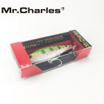 Mr.Charles CMC019  fishing lures  ,80mm/9g 0-1m floating super sinking minnow