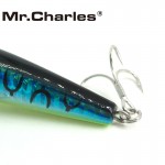 Mr.Charles CMC028  fishing lures  ,90mm/15.5g Surface floating shad, assorted different colors