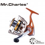 Mr.Charles YA2000-5000 line capacity 2016 New Quality Orange 7BB+RB Spinning Fishing Reel Carp Fishing Wheel Spinning Reel