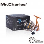 Mr.Charles YA2000-5000 line capacity 2016 New Quality Orange 7BB+RB Spinning Fishing Reel Carp Fishing Wheel Spinning Reel