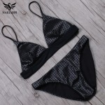 NAKIAEOI 2017 Sexy Bikinis Women Swimwear Push Up Swimsuit Bandeau Brazilian Bikini Set Summer Beach Bathing Suits Swim Wear 