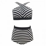 NAKIAEOI Plus Size Swimwear Women Swimsuit 2017 New Bikinis High Waist Bathing Suits Print Retro Floral Bikini Set Swim Wear 5XL