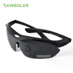 NEWBOLER Professional Myopia Polarized Fishing Glasses Men Women Climbing Eyewear Hiking Sunglasses Outdoor Sport Goggles 3 Lens