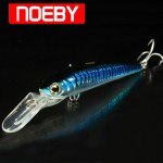 NOEBY Big Minnow Fishing Lures 140mm/50g 180mm/98g Sinking7-9m Hard Baits Para Pesca Leurre Mer De Peche NBL9093