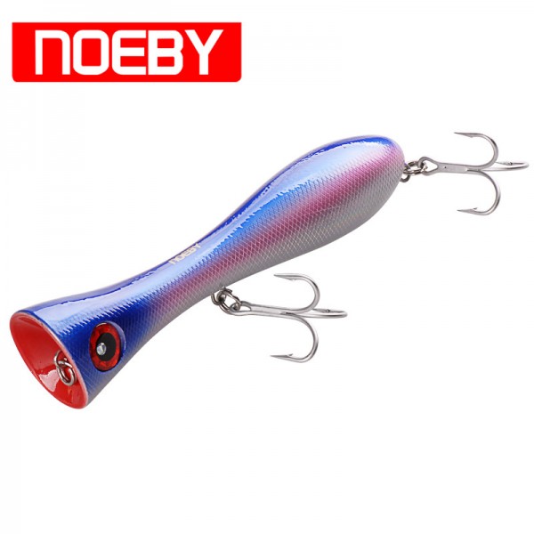 NOEBY Fishing Lures 205mm 130g Popper Top Water Leurre Dur De Peche Brochet Nonnep Isca Pesca Carp Hard Bait Wobblers