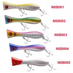 NOEBY Fishing Lures 205mm 130g Popper Top Water Leurre Dur De Peche Brochet Nonnep Isca Pesca Carp Hard Bait Wobblers