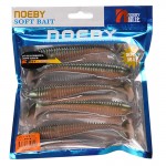 NOEBY Fishing Lures 70/95/120mm 2.5/8.5/13g Soft Bait  Isca Artificial Worm Baits Leurre Dur Peche