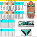 Neoprene Bikinis Swimwears Women New Summer 2017 Sexy Swimsuit Bath Suit Push Up Bikini set Bathsuit CIKINI TA03b Cikini