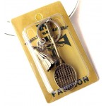 New 12 pcs  Badminton Key Chain Bag Pendant Fashion Accessories  Free Shipping  yq03