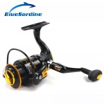 New 12+1BB 5.5:1 Metal Spinning Fishing Reel Peche Fish Wheel Spinning Reel Fishing Tackle 2000 - 7000