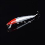 New 1pcs Hard Plastic Minnow Lure 3D Eyes Crankbait Wobbler Artificial Bait 10CM/8.5G Fishing Tackle