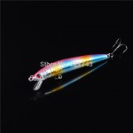 New 1pcs Hard Plastic Minnow Lure 3D Eyes Crankbait Wobbler Artificial Bait 10CM/8.5G Fishing Tackle