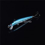 New 1pcs Hard Plastic Minnow Lure 3D Eyes Crankbait Wobbler Artificial Bait 10CM/8.5G Fishing Tackle