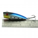 New Arrival 1 pcs 7cm 9g Big Popper Fishing Lures 3d Eyes Bait Crankbait Wobblers Tackle Isca Poper Japan fishing tackle YE-181