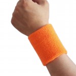 New Cotton Unisex Sport Sweatband Wristband Basketball Wrist Protector Running Badminton Basketball Brace Terry Cloth Sweat Band