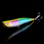 New Lifelike Fishing Topwater Floating Popper Poper Lure Hooks  Fishing Tackle Hard Baits 10.5cm 16g 3D Eyes  Pesca