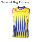 New Malaysia Badminton Team Jerseys with flag , badminton shirt Men/Women, Lee uniform for 2016 big Game