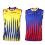 New Malaysia Badminton Team Jerseys with flag , badminton shirt Men/Women, Lee uniform for 2016 big Game