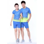 New Malaysia Badminton clothes sleeve jersey , Women/Men badminton sets , Badminton wear set , 1 set  Y3056AB