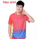 New Malaysia Badminton sleeve jerseys, Women/Men badminton sleeve shirt , Badminton wear tshirt , 1 shirt Y3056AB