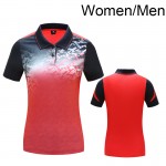 New Sportswear sweat Quick Dry breathable badminton sets , Women/Men table tennis clothes training Exercise sportswear 1009