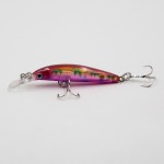 New Swing Minnow Plastic Fishing Lures 4 Colors Artificial Lifelike 8 cm / 4g Hard Bait to Attract Tool Allure