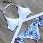 OMKAGI Brazilian Swimsuit Swimwear Women Bathing Suit Biquini Push Up Bikini Set Maillot De Bain Femme Beach Wear Bikini 2017