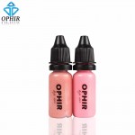 OPHIR 10 Bottles Airbrush Makeup Inks Set with 3 Colors Air Foundation 2x Air Blush 5x Air Eyeshadow for Face Paint Makeup Salon