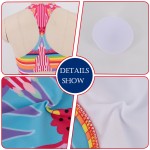 P&j Sexy Aztec High neck cropped top swimsuit  junior Bikini Brazilian Retro Print Biquini Bodycon Padded Halter Swimming Suit