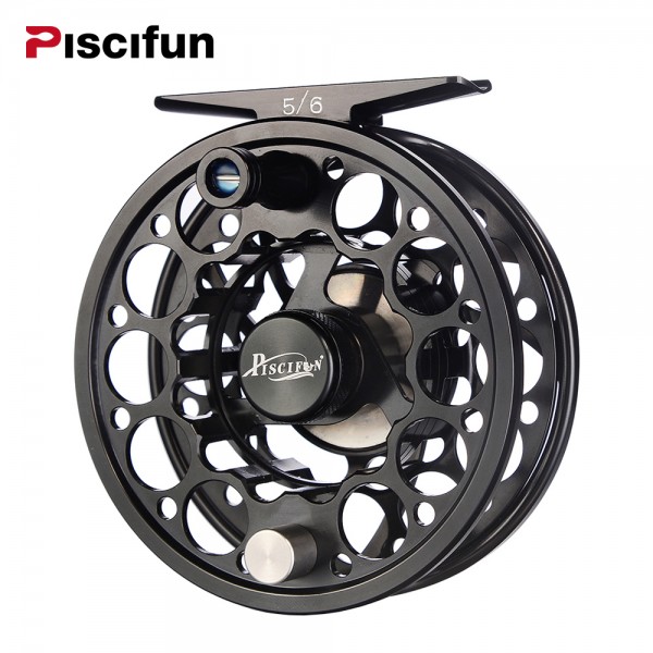 Piscifun Sword Fly Fishing Reel 3/4 5/6 7/8 9/10 CNC Machined T6061 Aluminum Alloy Fly Reel, Light Weight yet Incredibly Strong