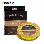 Piscifun Sword Fly Line Weight Forward 90/100FT Floating Fly Fishing Line with Welded Loop WF3/4 5/6 7/8wt Fly Line